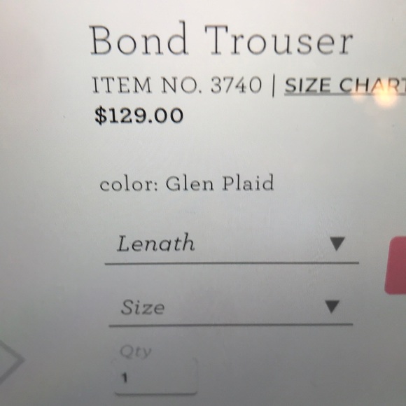 Bond Trouser - Picture 2 of 4